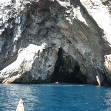 Grotta del cavallo, côte ouest Vulcano