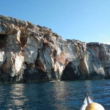 Grottes, côte sud de Minorque